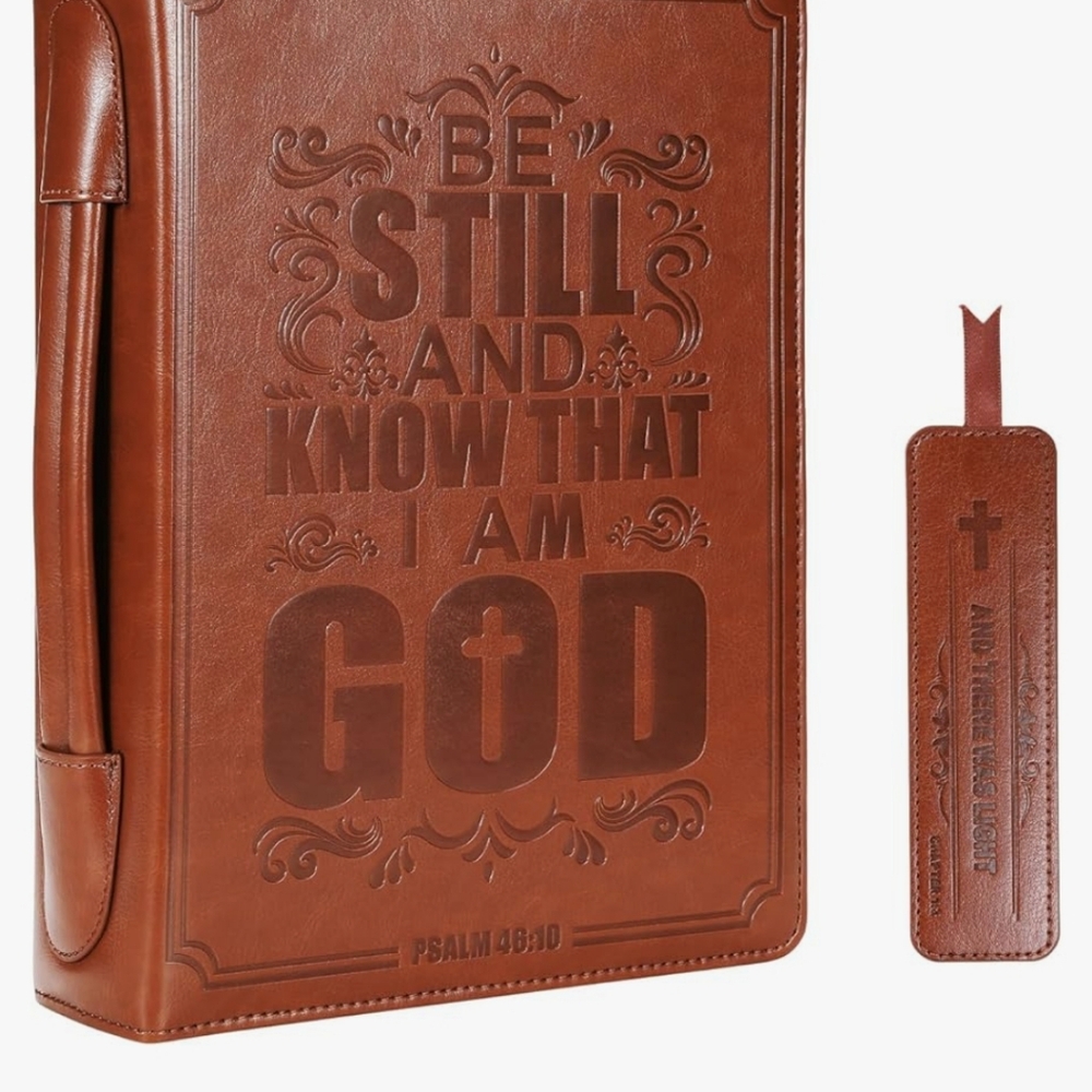 Brand New (without tags) Leather Bible Cover